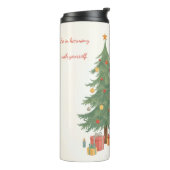 Frohe Weihnachten! Thermosbecher (Nach links gedreht)