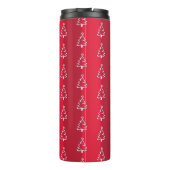 Frohe Weihnachten Thermosbecher (Rückseite)