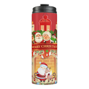 Frohe Weihnachten Thermosbecher
