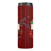 Frohe Weihnachten Thermosbecher (Rückseite)