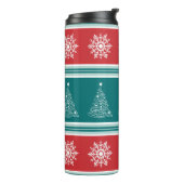 Frohe Weihnachten Thermosbecher (Nach links gedreht)