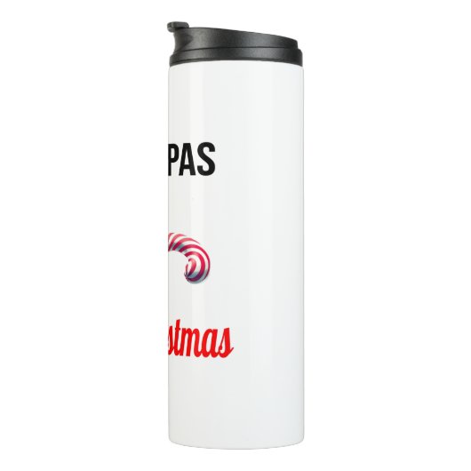 Frohe Weihnachten Thermosbecher (Nach rechts gedreht)