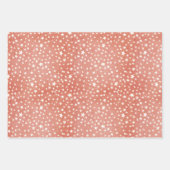 Frohe Weihnachten Tiny White Stars twinkling auf R Geschenkpapier Set (Vorderseite 2)