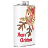 Frohe Weihnachten Tipsy Reindeer Flachmann (Rechts)