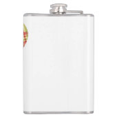 Frohe Weihnachten Tipsy Reindeer Flachmann (Rückseite)