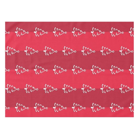 Frohe Weihnachten Tischdecke (Vorderseite (Horizontal))