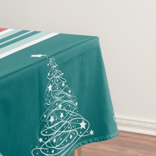 Frohe Weihnachten Tischdecke (Beispiel)