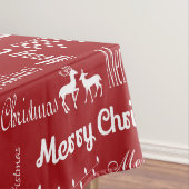 Frohe Weihnachten Tischdecke (Beispiel)