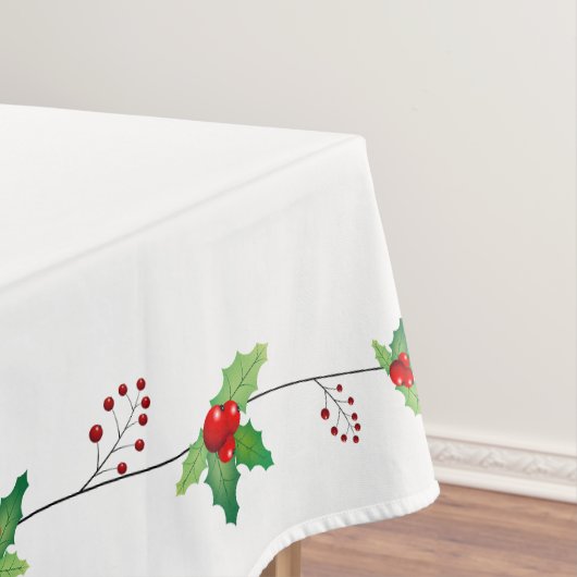 Frohe Weihnachten Tischdecke (Beispiel)