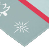 Frohe Weihnachten Tischdecke (Schrägansicht)