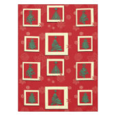 Frohe Weihnachten Tischdecke (Vorderseite)