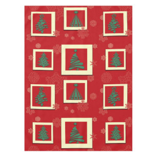 Frohe Weihnachten Tischdecke