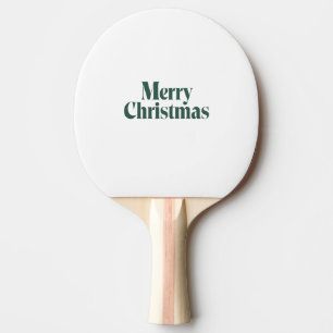 Frohe Weihnachten Tischtennis Schläger