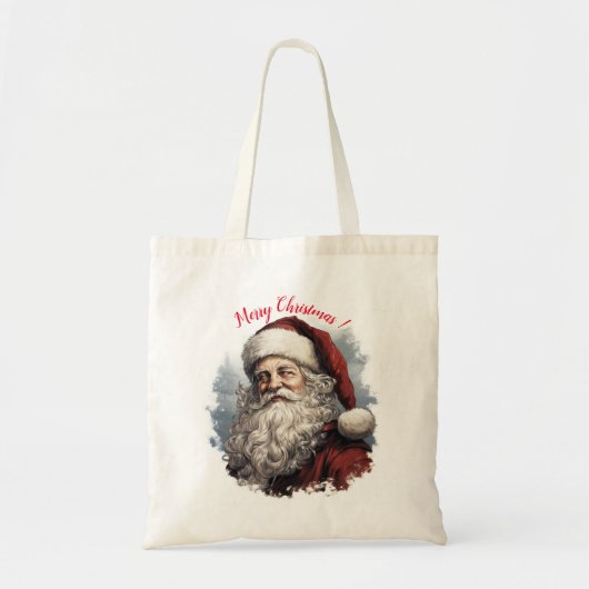 Frohe Weihnachten-Tote-Tasche Tragetasche (Vorne)