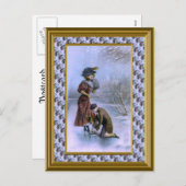 Frohe Weihnachten traditionelle Skaten (Vorne/Hinten)