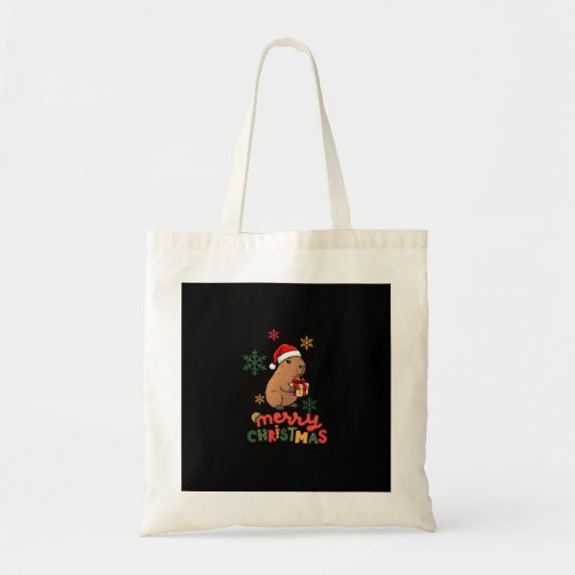 FROHE WEIHNACHTEN TRAGETASCHE (Vorne)