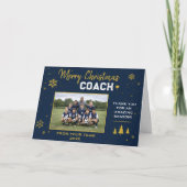 Frohe Weihnachten Trainer-Teamfoto (Vorderseite)