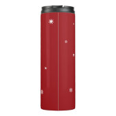 Frohe Weihnachten Trainer-Teamfoto Thermosbecher (Rückseite)