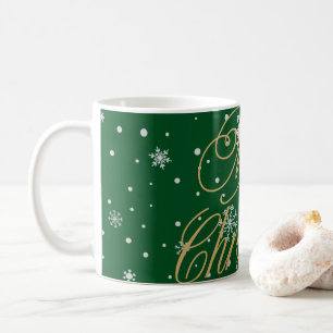 Frohe Weihnachten Trendy Holiday Kaffeetasse