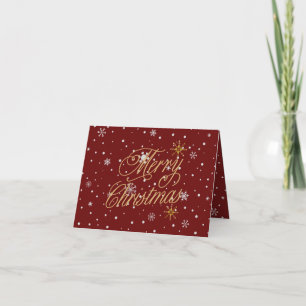 Frohe Weihnachten Trendy Holiday Karte