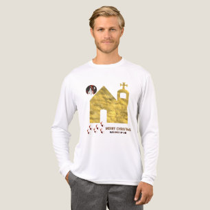 Frohe Weihnachten Tri-Blend Shirt