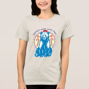 Frohe Weihnachten Tri-Blend Shirt