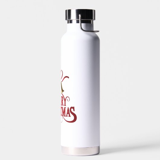 Frohe Weihnachten Trinkflasche (Links)