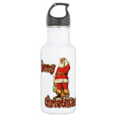 Frohe Weihnachten Trinkflasche (Vorderseite)