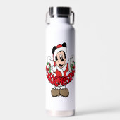 Frohe Weihnachten Trinkflasche (Vorne)