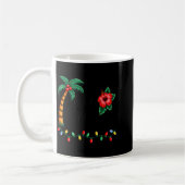 Frohe Weihnachten Trocal Weihnachten Hawaiian Xmas Kaffeetasse (Links)