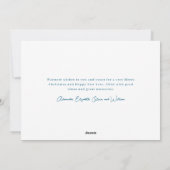 Frohe Weihnachten Tropical Beach Palmen (Rückseite)