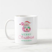 Frohe Weihnachten Tropische Tasse (Links)