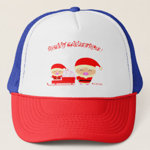 Frohe Weihnachten Truckerkappe