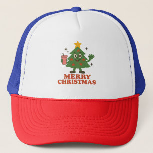 Frohe Weihnachten Truckerkappe