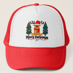 Frohe Weihnachten Truckerkappe