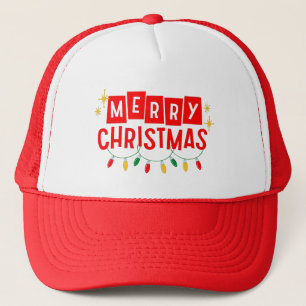Frohe Weihnachten Truckerkappe
