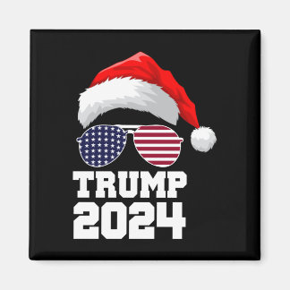 Frohe Weihnachten Trump 2024 Magnet