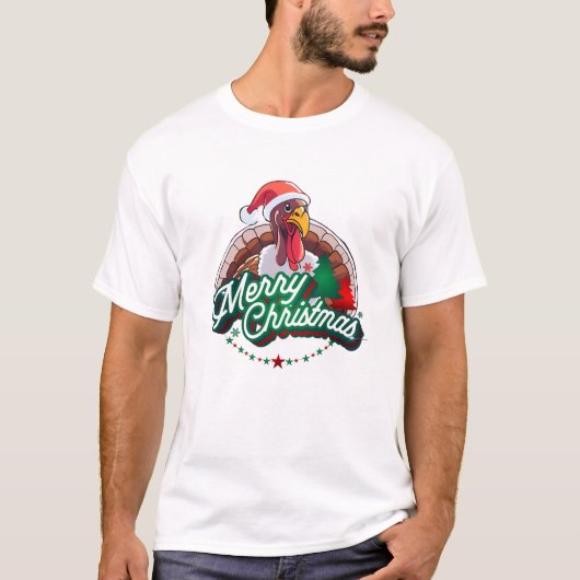 Frohe Weihnachten Türkei T - Shirt (Vorderseite)