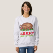 Frohe Weihnachten Türkei Ugly Sweater Sweatshirt (Vorne ganz)