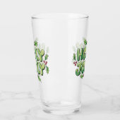 Frohe Weihnachten Typografie Glas (Links)