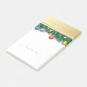 Frohe Weihnachten u. guten Rutsch ins Neue Jahr! Post-it Klebezettel (angewinkelt)