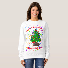 Frohe Weihnachten u. guten Rutsch ins Neue Jahr Sweatshirt