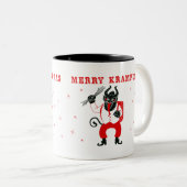 Frohe Weihnachten u. Krampus Tasse (VorderseiteRechts)