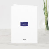 Frohe Weihnachten über die Miles Card (Rückseite)