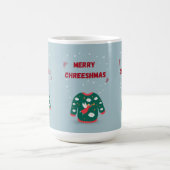 Frohe Weihnachten Ugly Sweater Angel Kaffeetasse (Mittel)