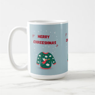 Frohe Weihnachten Ugly Sweater Angel Kaffeetasse