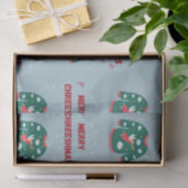 Frohe Weihnachten Ugly Sweater Angel Seidenpapier (Geschenk)