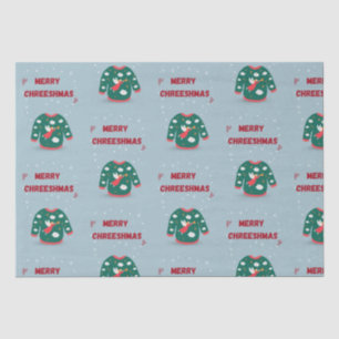 Frohe Weihnachten Ugly Sweater Angel Seidenpapier
