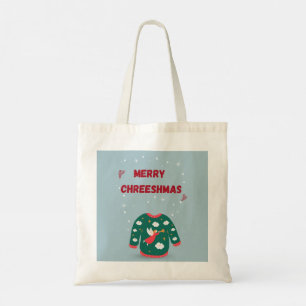 Frohe Weihnachten Ugly Sweater Angel Tragetasche