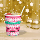Frohe Weihnachten & Ugly Sweater Pappbecher